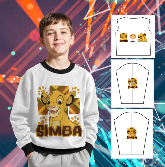 π¦ SIMBA AOP Kids Sweatshirt