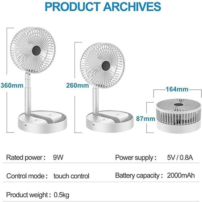 💨 Mini Handheld USB Fan