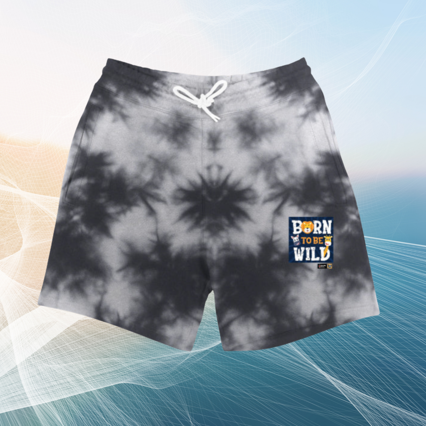 🌈 Born To Be Wild – Tie-Dye Shorts