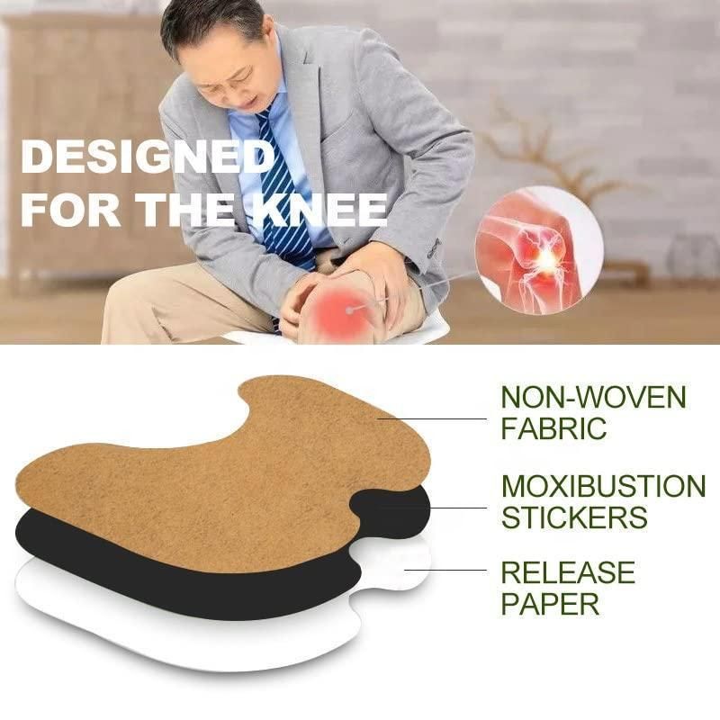 🌿 Herbal Knee Plaster Sticker – Pack of 10