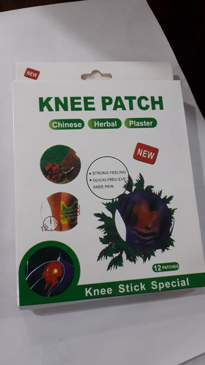 🌿 Herbal Knee Plaster Sticker – Pack of 10