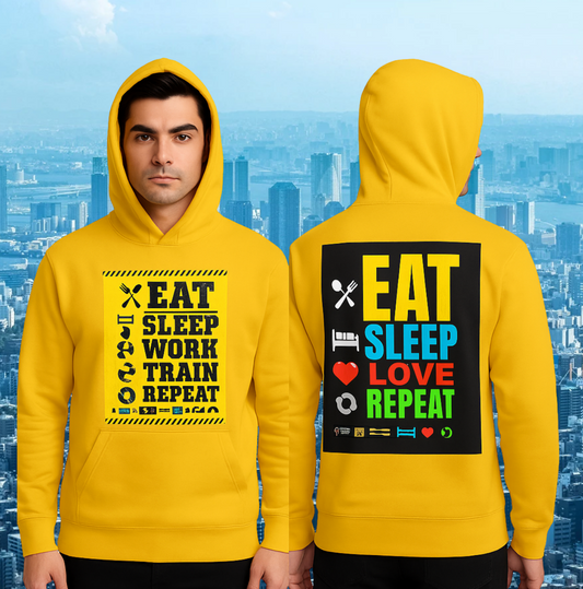 🧥 Hoodies – EAT, SLEEP, WORK, TRAIN, LOVE & REPEAT