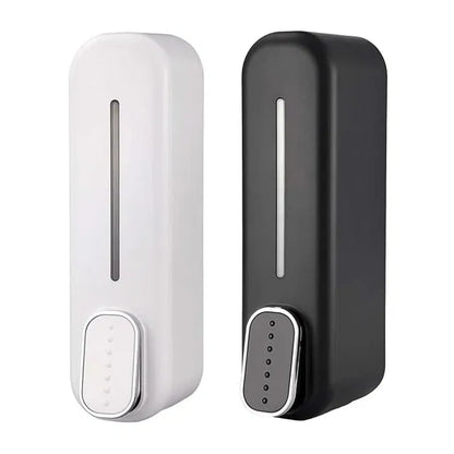 Wall Mount Hand Liquid Dispenser for Bathroom - White