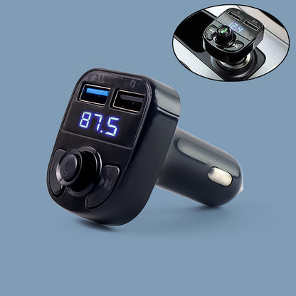 Bluetooth Fm Transmitter Kit For Hands-free Call Receiver